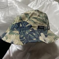 Polo by Ralph Lauren 花柄バケットハット S／M 90s New S/M Polo Ralph Lauren Reversible Bucket Hat Floral Palm Tree
