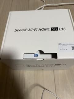 お値下げ不可Speed Wi-Fi HOME 5G L13 UQ WiMAXのサムネイル