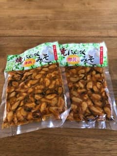 穂高観光 卵黄入りニンニク味噌2袋おまとめのサムネイル