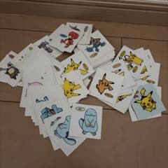 ポケモンパンシール 大量まとめ売りセット平成初期Ver