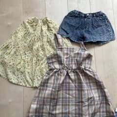 キッズ服 3点セット 130cmのサムネイル