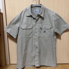 Carhartt カーハート 半袖 ワークシャツ ベージュのサムネイル