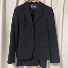 【AOKI】スーツ リクルート 仕事用 ジャケット 黒のサムネイル