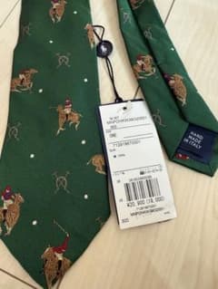 Ralph Lauren 緑 馬と騎手 ネクタイ ONE Ralph Lauren 緑 馬と騎手 ネクタイ ONE - メルカリ