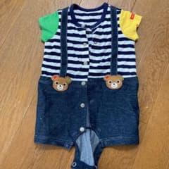 ミキハウス ロンパース 70のサムネイル