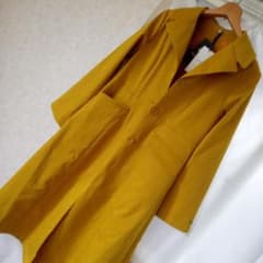 新品　DESCENTE MOUSSY 秋コート マスタード