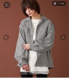 ADRER ドルマンスリーブオープンカラーシャツのサムネイル