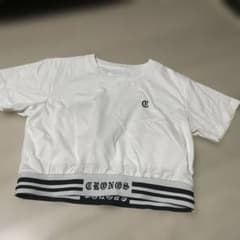CRONOS クロノス　クロップドTシャツ　カップ付きのサムネイル