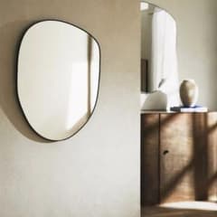 ZARA HOME ザラホーム 壁掛け鏡 イレギュラー ウォールミラー - メルカリ
