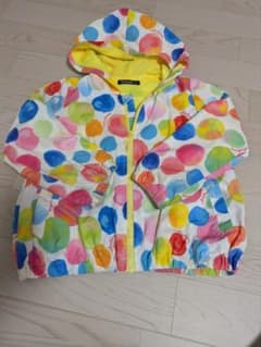 moujonjon キッズ ジャケット 110cm ドット柄のサムネイル