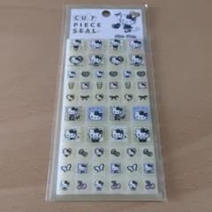 【新品未開封】CUT PIECE SEAL ハローキティ ブラックリボン
