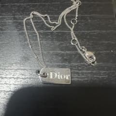 Dior ネックレス プレートロゴ（値下げ可能）のサムネイル