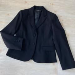 美品 pom ponette junior テーラードジャケット 150 濃紺