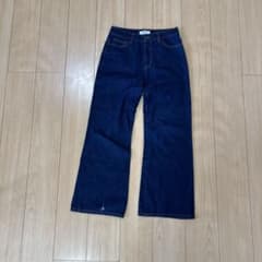 3085 anown デニムパンツ ジーンズ ワイドストレート インディゴ Sのサムネイル
