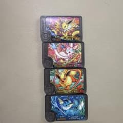 ポケモンメザスタ イーブイ進化系 4枚セット　バラ売り可のサムネイル