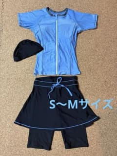スポーツ用水着セット（スカート・キャップ付き）のサムネイル