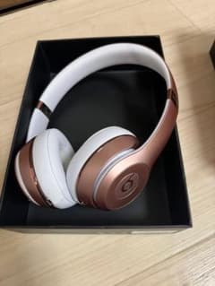 baats solo3 ワイヤレスヘッドフォン　正規品　ゴールドピンクのサムネイル