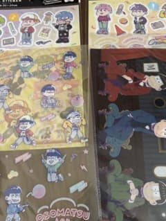 おそ松さん ウォールステッカー&クリアファイル4点のサムネイル