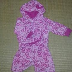 ＊キティ総柄タオル地ロンパース♡のサムネイル