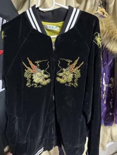 MOON EYES 別珍 龍日本 スカジャン unisex 美品 限定 - メルカリ