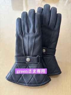 PowWow レザーグローブ XS 黒のサムネイル