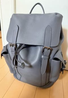 グレー レザー リュック(COACH）のサムネイル