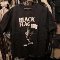 Tシャツ　バンド　black flagのサムネイル