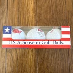 U.S.A. Souvenir Golf Balls 3個セットのサムネイル