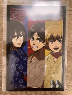 進撃の巨人　縁日　ポストカードのサムネイル