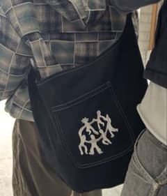 rerunstreetwear RERUN CARGO BAG BLACK - メルカリ