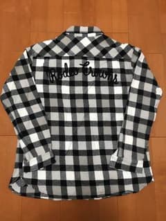 ★恭子様専用★ RODEO CROWNS チェックシャツ ホワイトのサムネイル