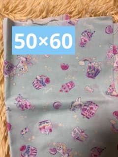 ユニコーン柄 シーチング生地 50×60