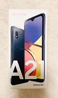 【新品】Galaxy A21 SC-42A BLACK 黒 64GBのサムネイル