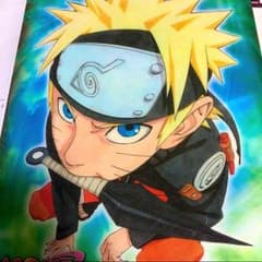 NARUTOの下敷きのサムネイル