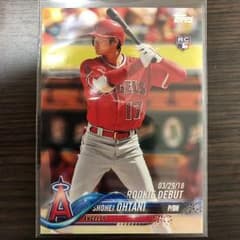 topps update 2018  ルーキーデビュー日付付き 大谷翔平のサムネイル