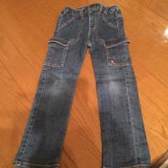 ☆美品☆ダブルB☆ミキハウス☆ストレッチデニム☆110☆のサムネイル