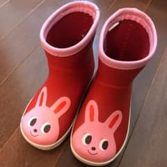 mikihouse うさこ　長靴　レインブーツ　15cmのサムネイル