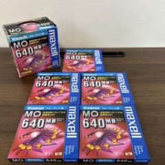 maxell MOディスク 640MB Windowsフォーマット済 5枚セット