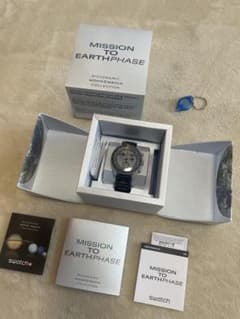 完品未使用OMEGA×Swatch アースフェイズ 保証書・ショッパー付 - メルカリ