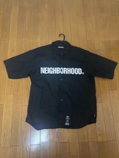 NEIGHBORHOOD ブラックシャツ 22CG1 - メルカリ