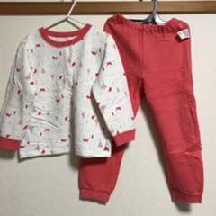 ユニクロ キルトパジャマ 110サイズのサムネイル