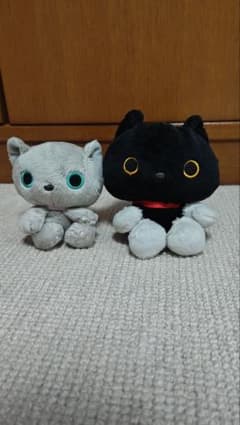 SAN-X 靴下にゃんこ ロッシー ぬいぐるみ 2体セット