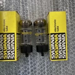真空管 SYLVANIA 6CA7 EL34 2本セット - メルカリ