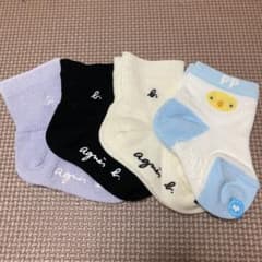 ベビー靴下　10〜12 アニエスベーandポンポネットのサムネイル