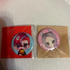 スプラトゥーン タコ ♂♀ 32mm缶バッジのサムネイル