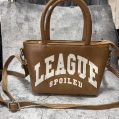 LEAGUE SPOILED ブラウン ハンドバッグのサムネイル