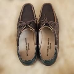 KATHARINE HAMNETT LONDON レザーローファーのサムネイル