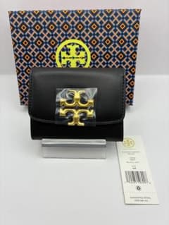 最終価格 Tory Burch トリーバーチ 未使用 エレノア 三つ折り財布 Tory Burch トリーバーチ 未使用 エレノア コンパクト 三つ折り財布