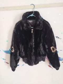 D&G ファーブルゾン ブラックのサムネイル