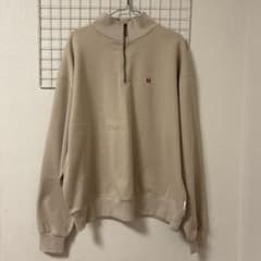 裏毛ハーフジップスウェット　Mのサムネイル